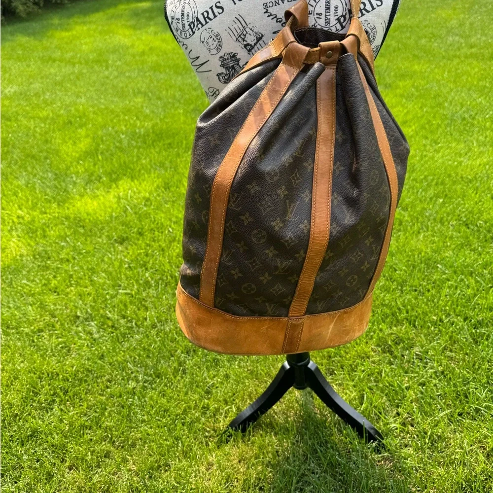 Authentic Louis Vuitton Monogram Randonnee Shoulder Bag